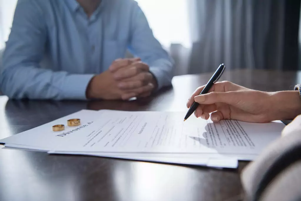 divorce documents